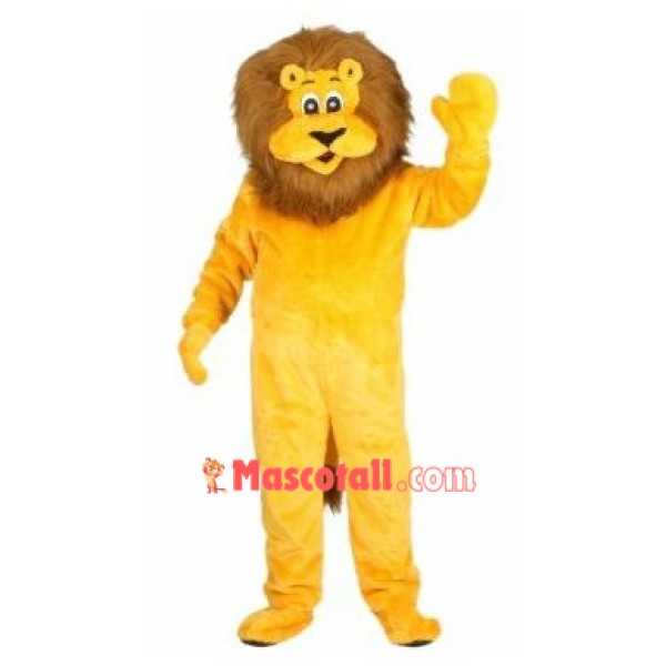 Lionel the Lion Mascot Adult Costume