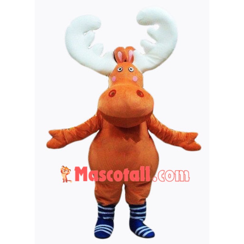 New Big Moose Deer Mascot Costume