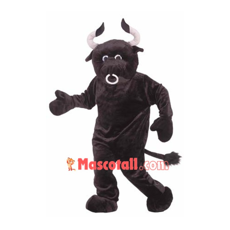 Adult DeluxePlush Bull Mascot Costume