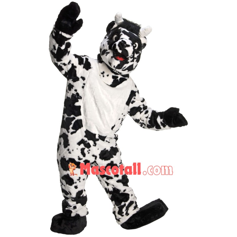 Adult Super Deluxe Mascot Cow Costume