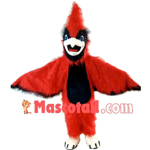 New Big Red Cardinal Mascot Costume