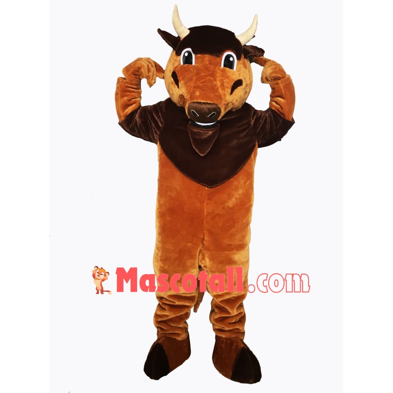 Buddy Buffalo Mascot Costume 