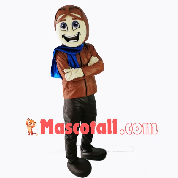 Perry Pilot Lightweight Mascot Costume