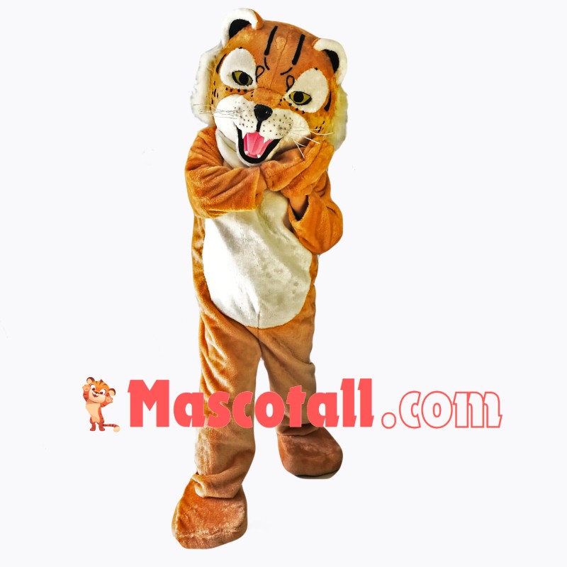 Lovely Tiger Mascot Costume