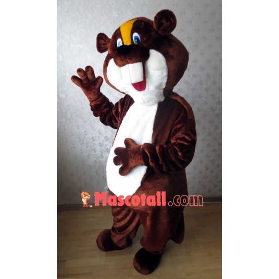 Beaver Mascot Costume 
