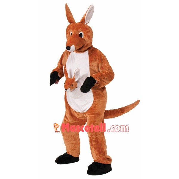 Jumpin Jenny Kangaroo Mascot Costume