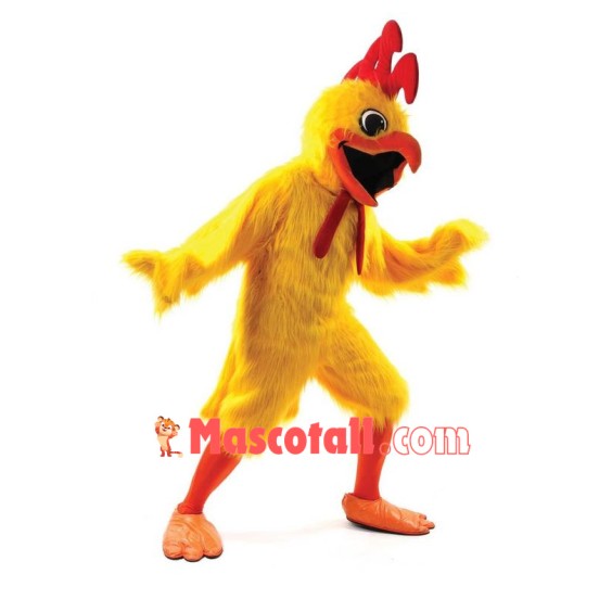 Singer Chicken Mascot Costume