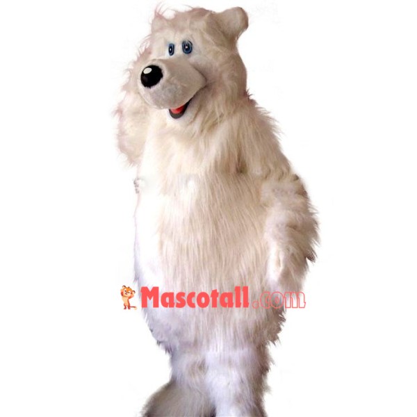 Cute Polar Bear Mascot Costume