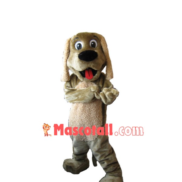 Brown Dog Mascot Costume Adult Costume
