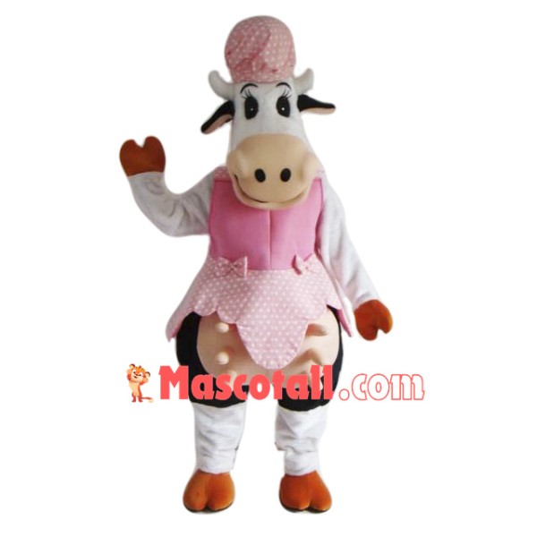 Cow Mascot Costume Adult Costume