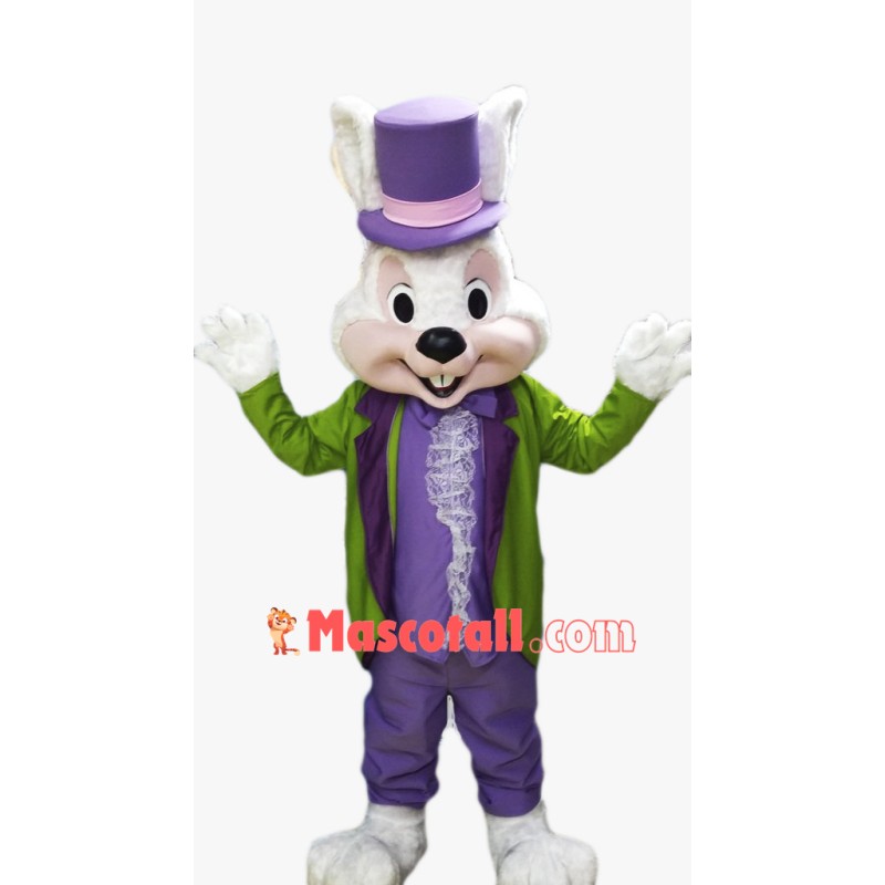 Easter Bunny Mascot Costume Adult Costume