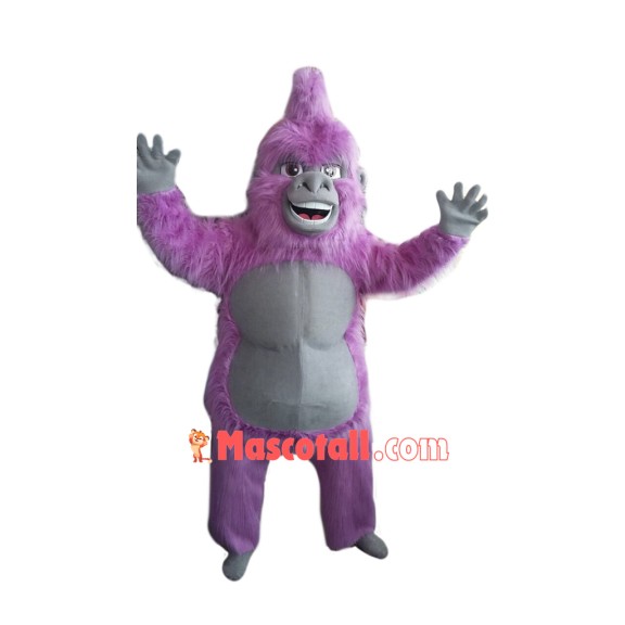 Pink Gorilla Mascot Costume Adult Costume