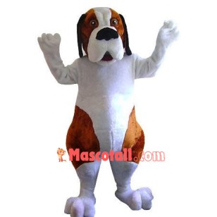 Saint Bernard Dog Mascot Costume
