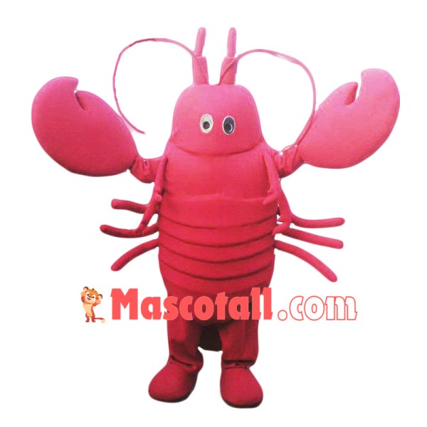 Crayfish Mascot Costume Lobster Adult Costume