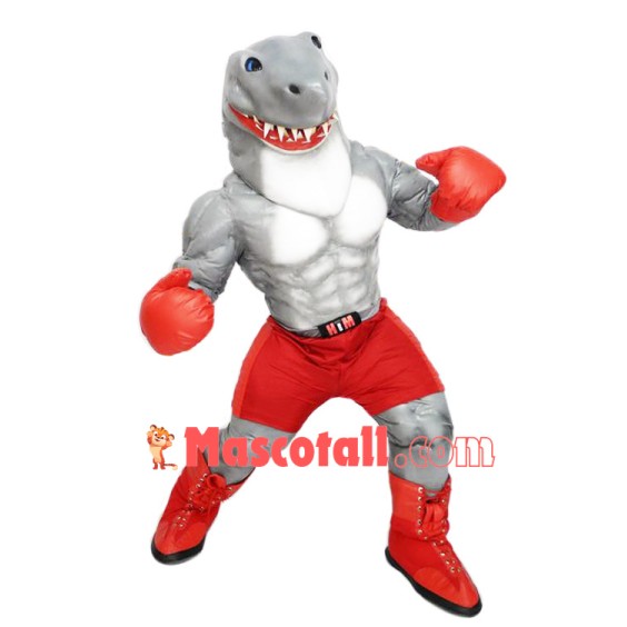 Power Shark Mascot Costume