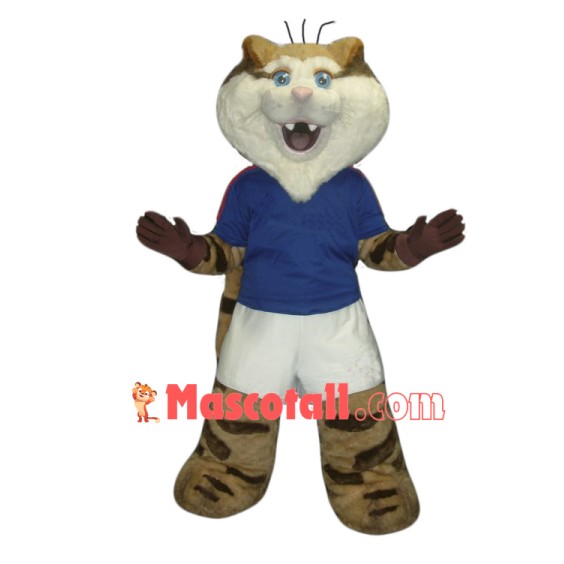 Cute Tiger Mascot Costume
