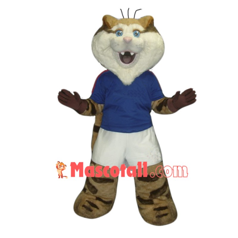 Cute Tiger Mascot Costume
