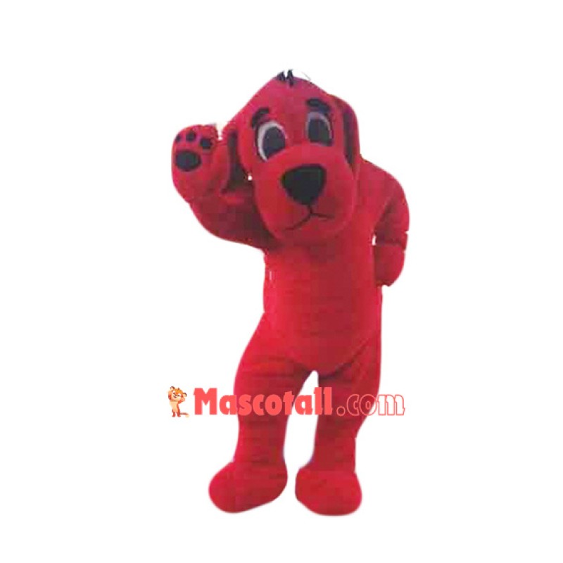 Big Red Dog Mascot Costume