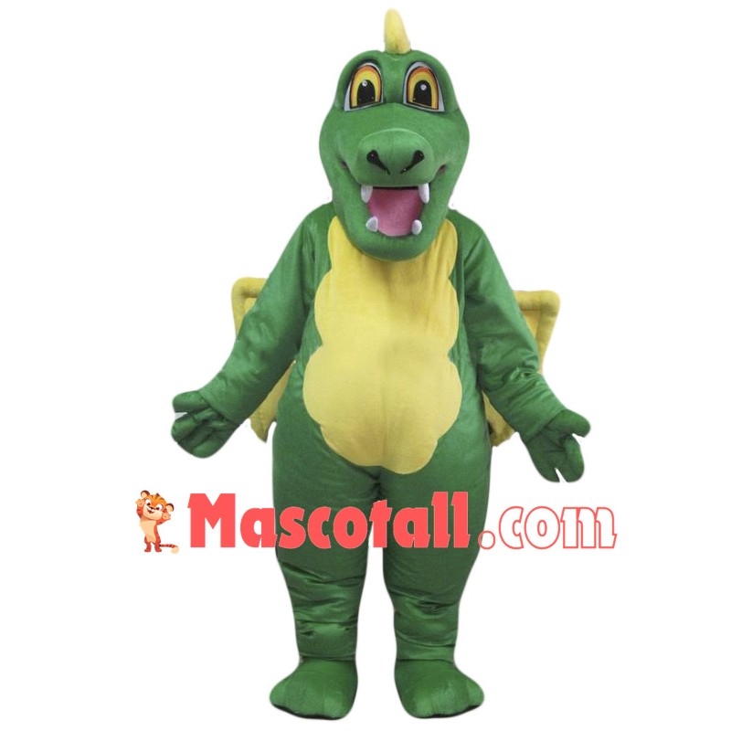 Adult Green Fly Dragon Mascot Costumes