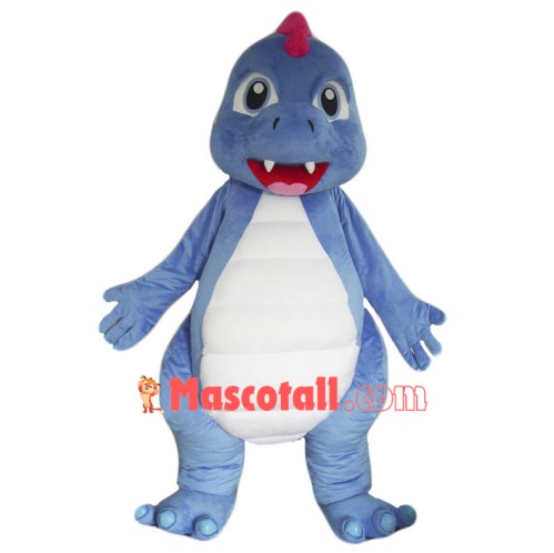 Blue Dinosaur Mascot Costumes