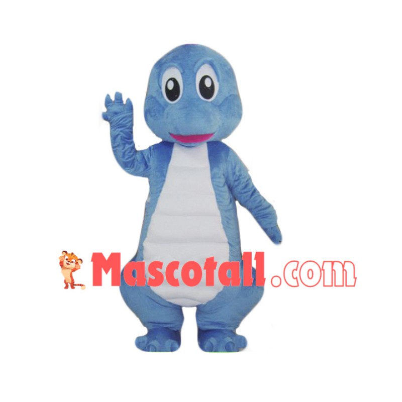 Blue Dinosaurs Mascot Costume