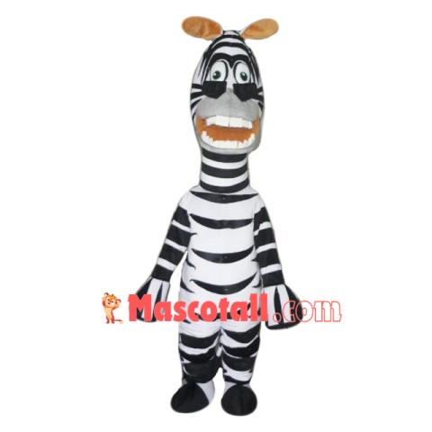 Cartoon Zebra Mascot Costumes