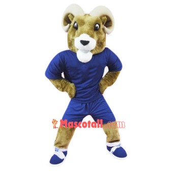 Adult Sport Ram Mascot Costume