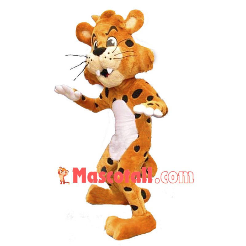 Cute Jaguar Mascot Costume