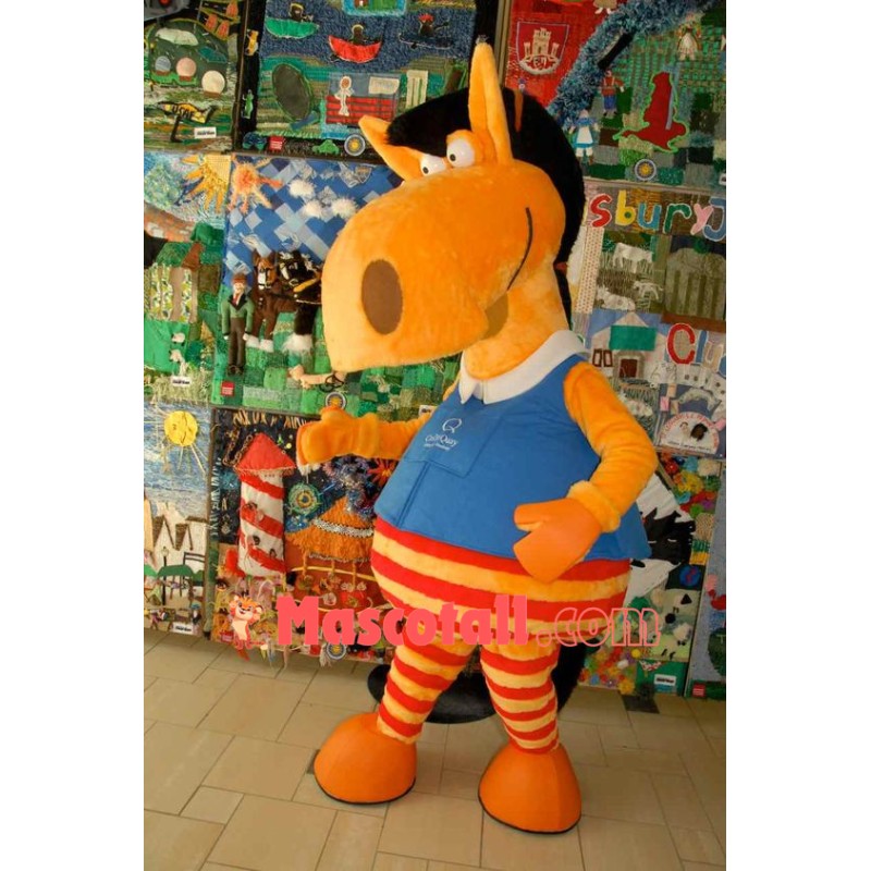 Cute Animal Horse Mascot Costume