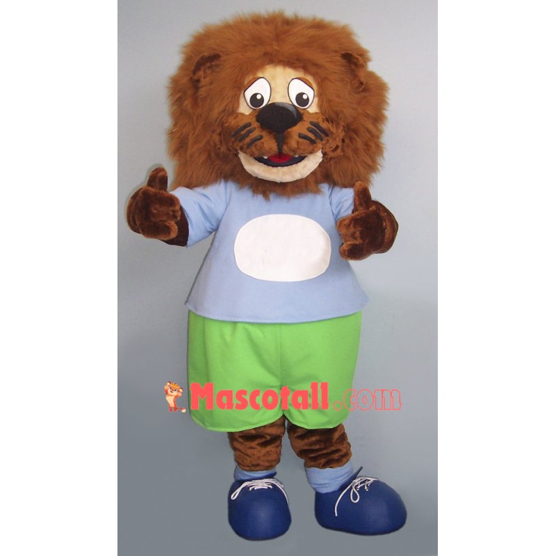Cute Animal Lion Mascot Costume