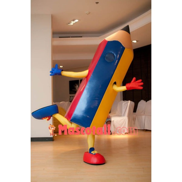 Pencil Mascot Costume