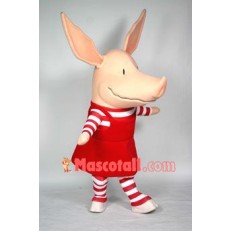Olivia Pig Mascot Costume