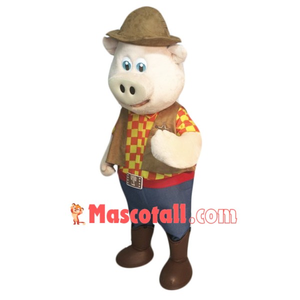 Pig Mascot Costume