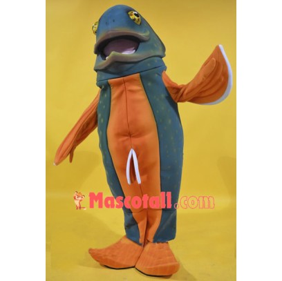Brook Trout Fish Mascot Costume