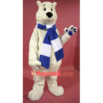 Breezy Polar Bear Mascot Costume 
