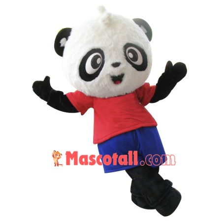 New Panda Mascot Costume