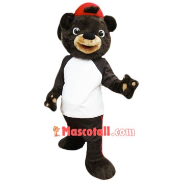 Chocolate Bear Mascot Costume
