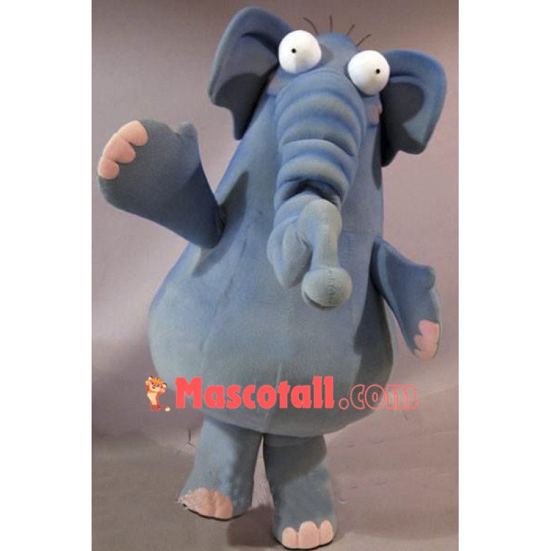Cute Elephant Mascot Costume
