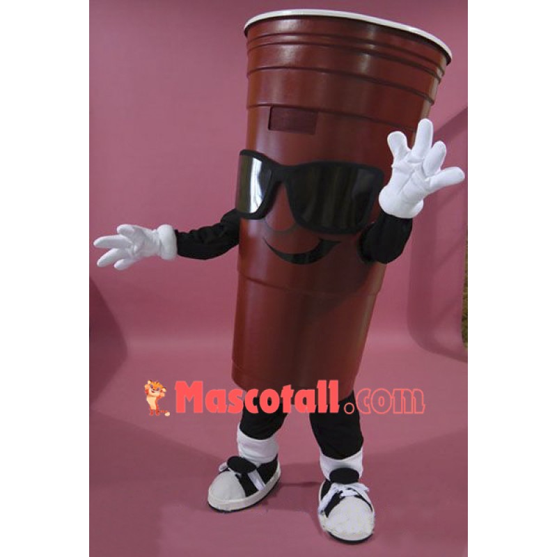 Red Cup Mascot Costume