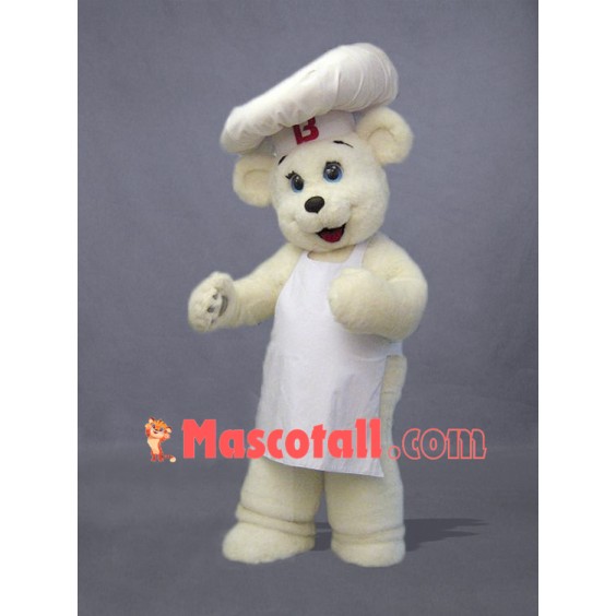 Chef Bear Mascot Costume