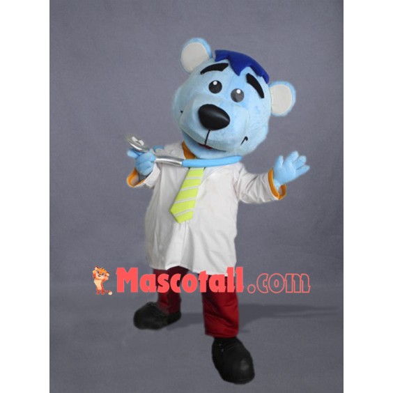 Doctor Bear Mascot Costume