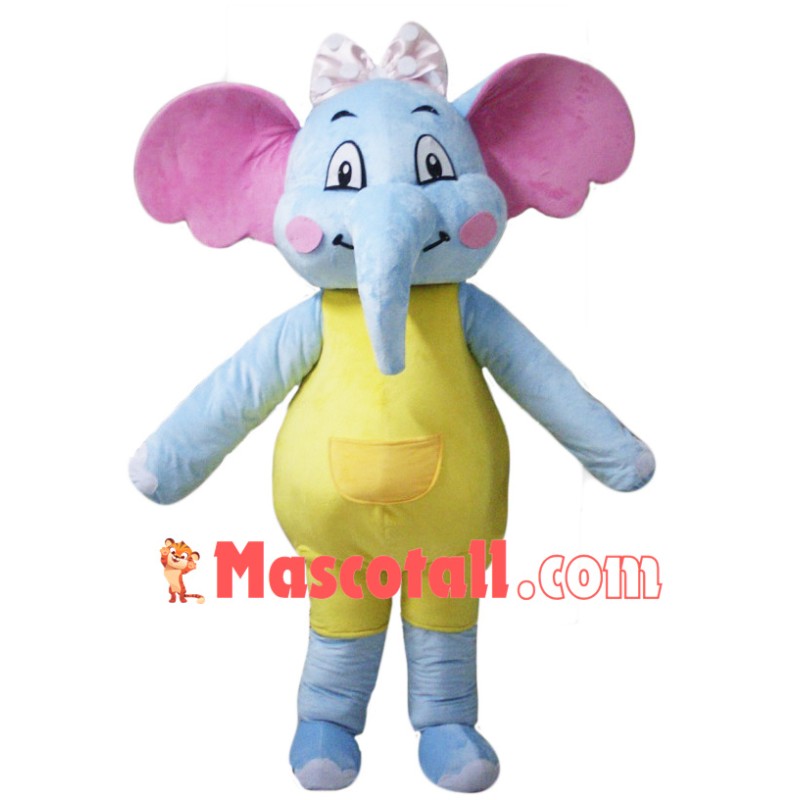 Female Elephant Mascot Costume