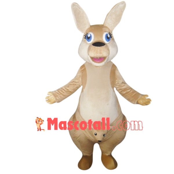 Handmade Plush Material Kangaroo Mascot Costume