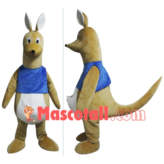 Cute Adult Kangaroo Mascot Costume