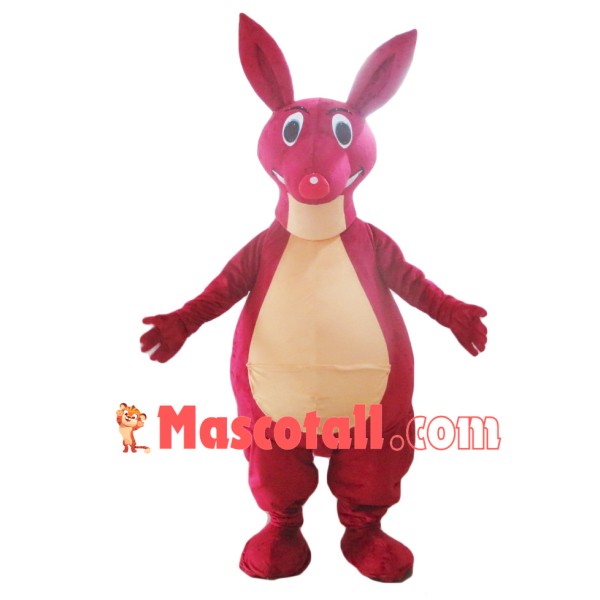 Red Kangaroo Mascot Costume