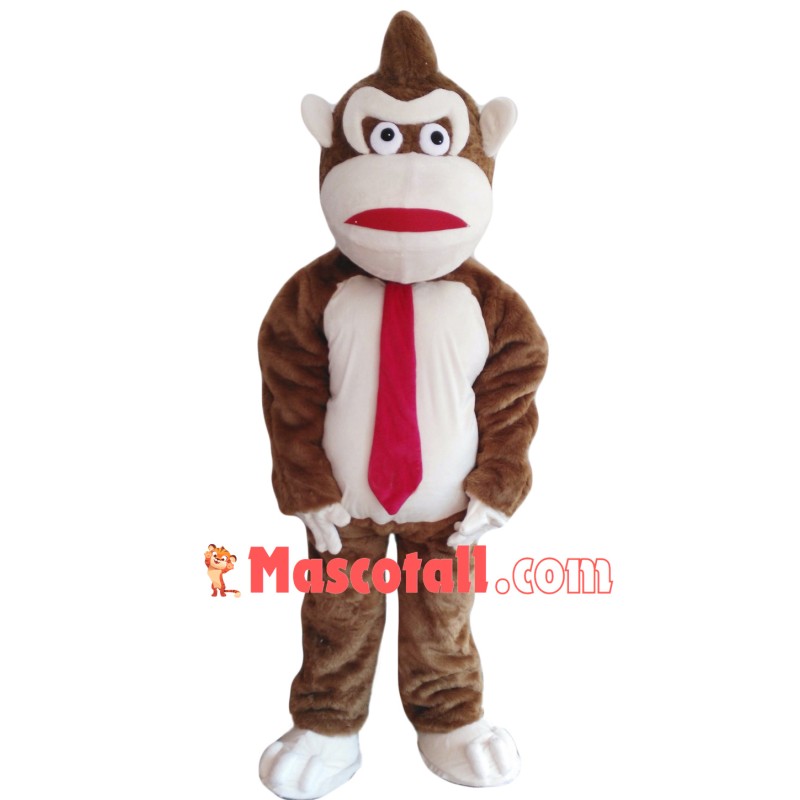 Deluxe Quality Adult Orangutan Mascot Costume