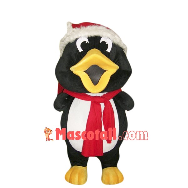 Christmas Penguin Mascot Costume