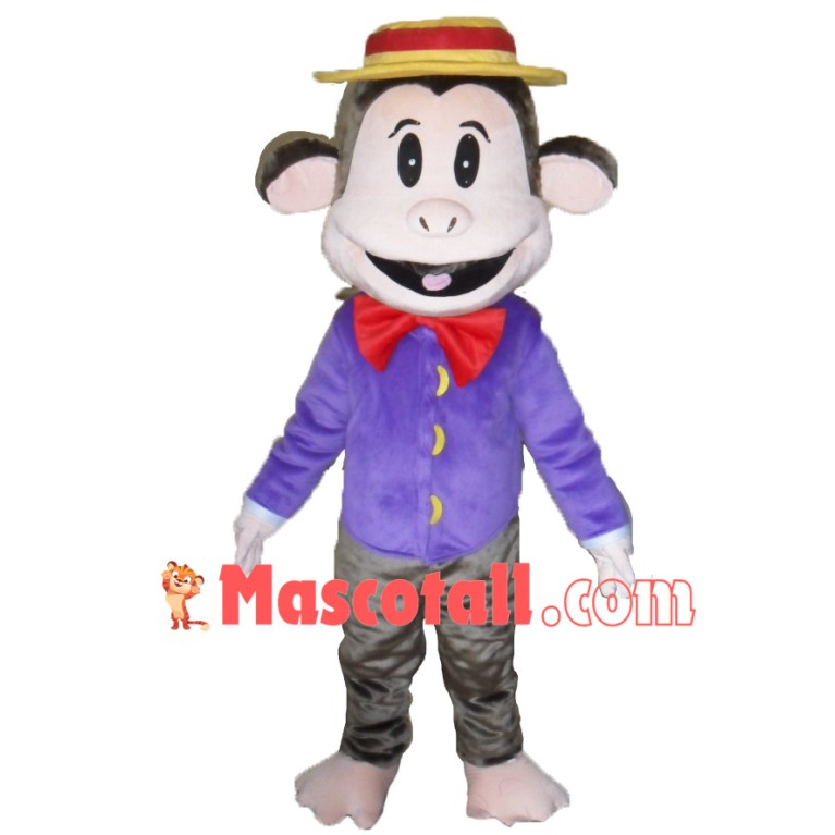 Smart Monkey Mascot Costume