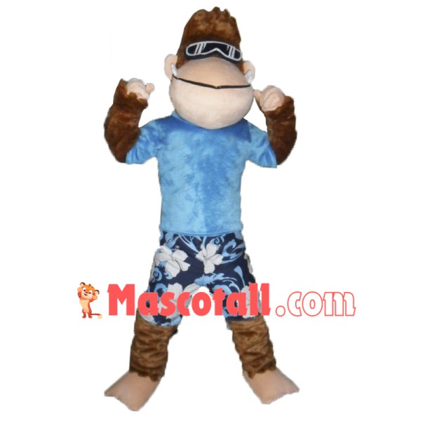 Strong Monkey Mascot Costume