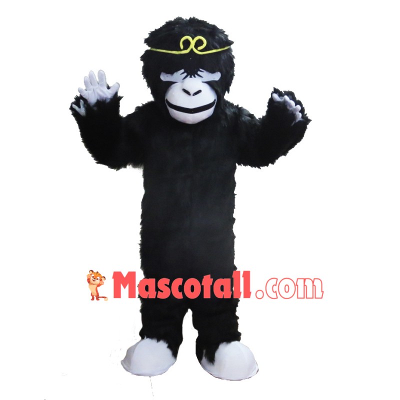 Handmade Plush Orangutan Mascot Costume